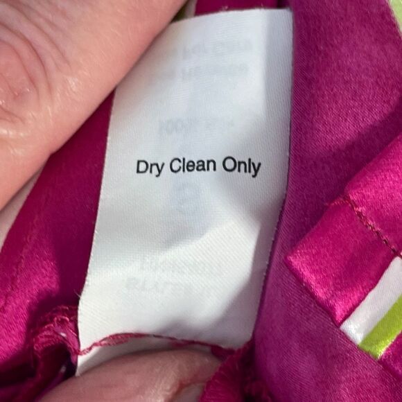 CAbi Cosmo 100% Silk Floral Sleeveless Tunic Top Sz S - Picture 9 of 9